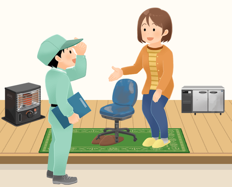 福生市の粗大ゴミ処分の注意点