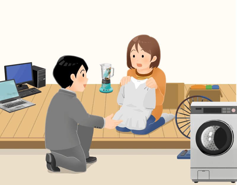 埼玉県松伏町の不用品回収事例